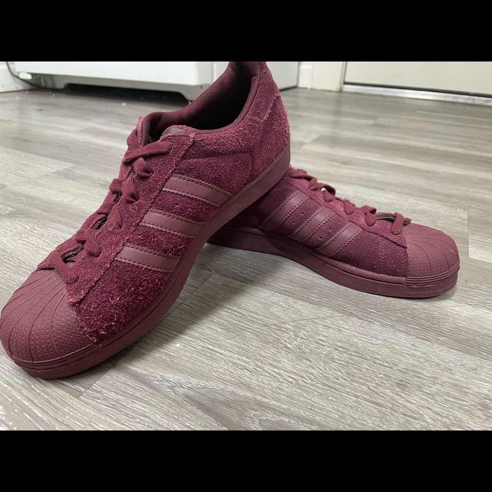 Adidas | Superstar Sneakers in Maroon/Purple Women’s: 6